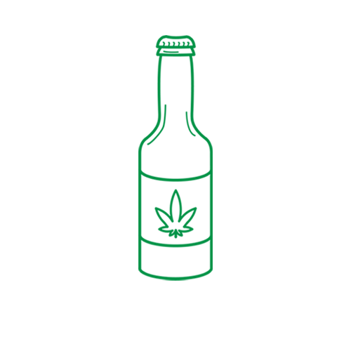 Cannabis Beverages Icon